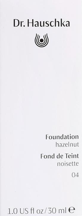 Produktbild Dr. Hauschka Foundation 04 hazelnut 30 ml (04 hazelnut, Hazelnut)