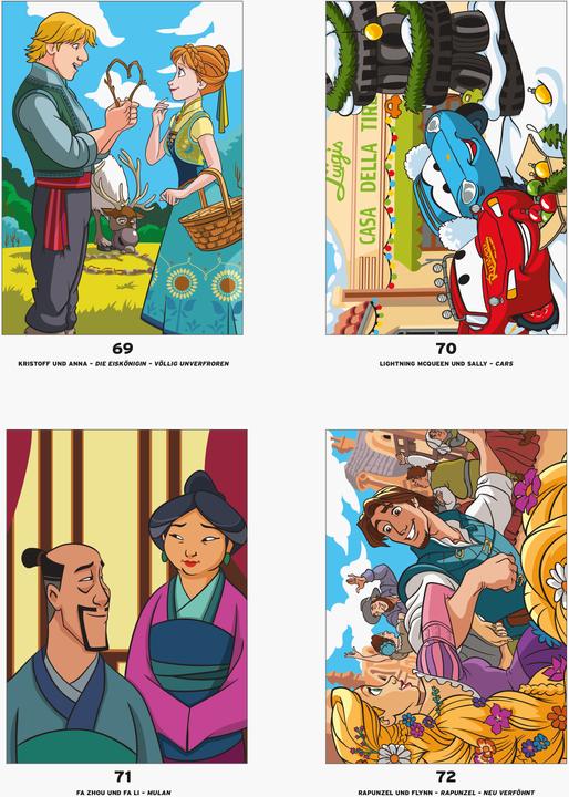 Produktbild Ravensburger Disney Malen nach Zahlen: Love Stories