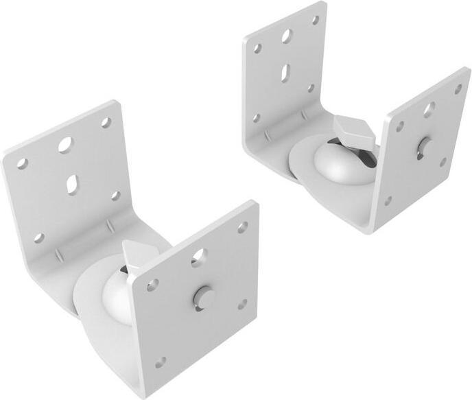 Multibrackets Lautprecher Wandhalter, weiss, Tragkraft 5 kg (1 Stk., Wandmontage)