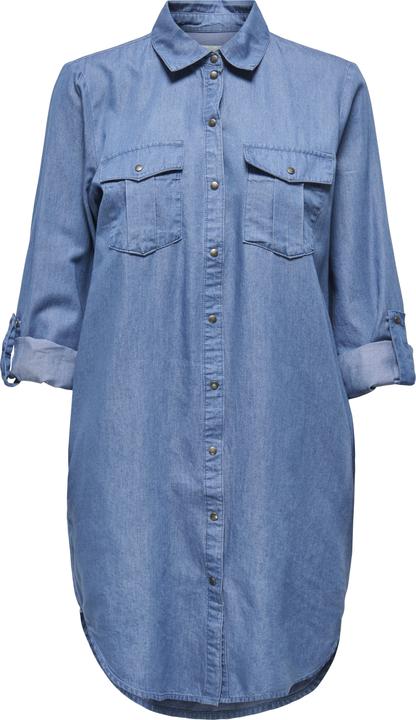 Only ONLSILLE Kurzes Kleid Jeanskleid (L)