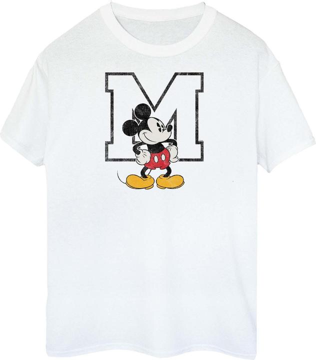 Actual product image Disney Womens/Ladies M Mickey Mouse Cotton Boyfriend T-Shirt (S)