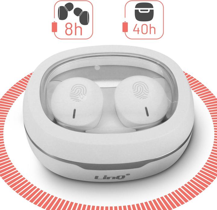 Immagine prodotto LinQ S68 PRO, 8 ore di autonomia (8 h, Senza fili)