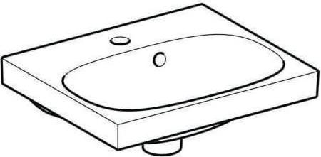Image du produit Geberit Keramag / Lave-mains Acanto 45 cm blanc Keratec 500636018 (382 mm, 450 mm)