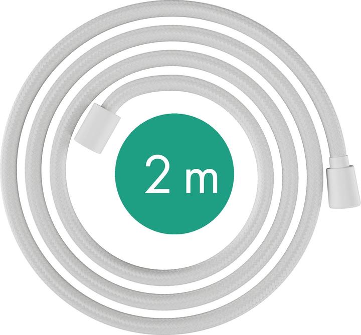 Produktbild hansgrohe Designflex Textilbrauseschlauch, Länge 2000mm, 28230 (200 cm)