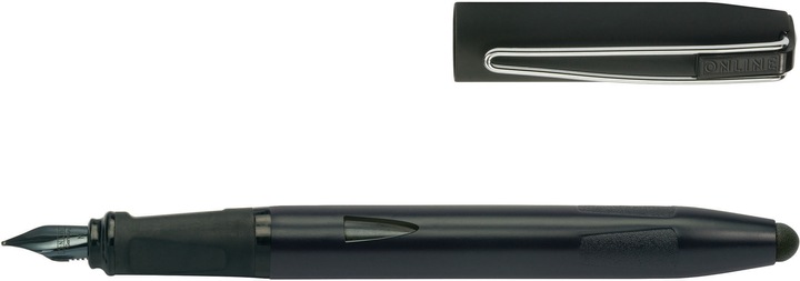 Actual product image Online SWITCH PLUS fountain pen (Black, 3 x)