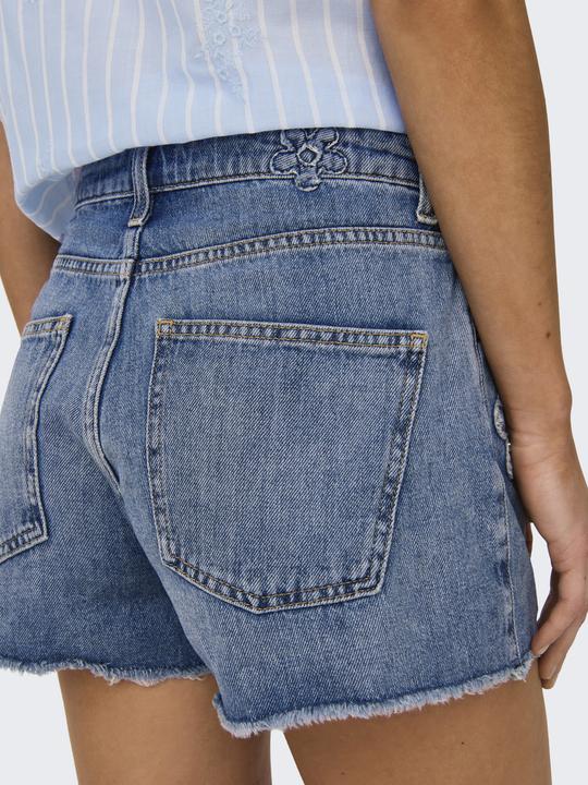 Produktbild Only ONLZUMA Hohe Taille Normal geschnitten Jeans-Shorts Jeans-Shorts