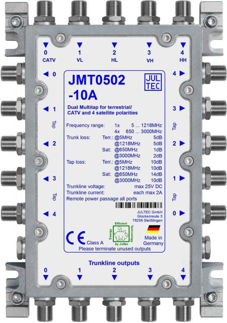 Jultec Mehrfachabzweiger JMT0502-10A 5Stammleitungen(passiv) 2 Abzweiggruppen (Manifolds and Branchers)
