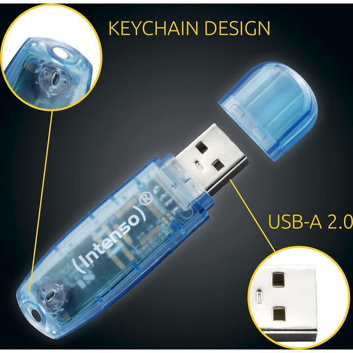 Produktbild Intenso Rainbow Line (4 GB, USB-A)