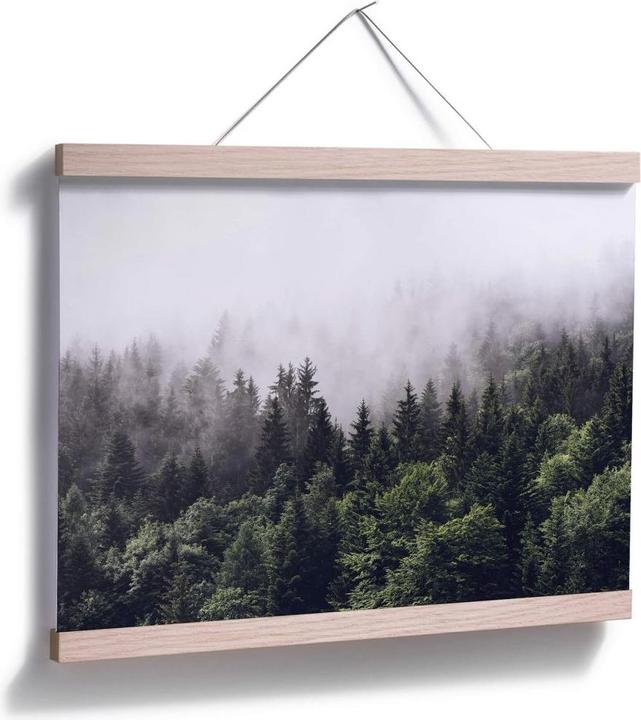 Produktbild Trenddeko Nebliger Wald (40 x 30 cm)