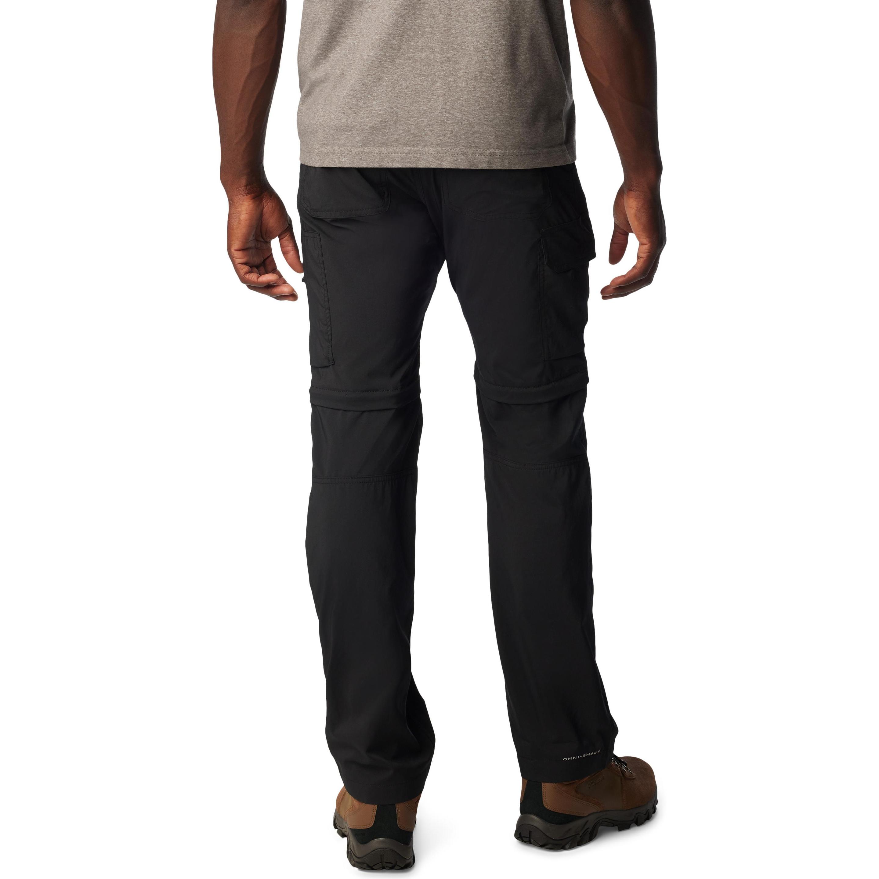 Columbia, Herren, Outdoorhose, Silver Ridge™ Utility Convertible Pant (38), Schwarz, 38