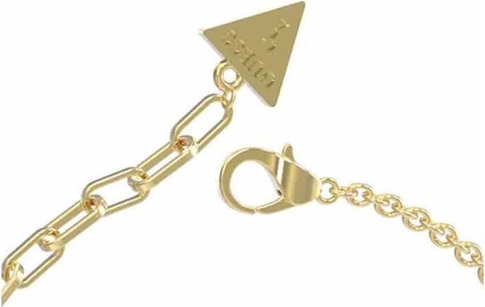 Immagine prodotto Guess Bracciale romantico Rolling Hearts placcato oro JUBB03353JWYG - Dimensioni: 14,5 - 18,5 cm - S (18.50 cm, Metallo)