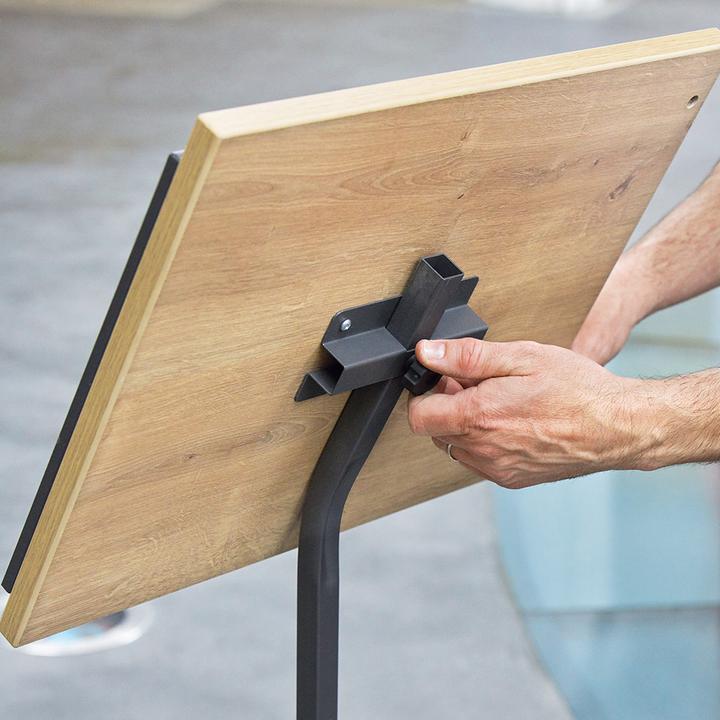 Actual product image Rocada Info display, DIN A4, 132x40x30cm, magnetic (A4)