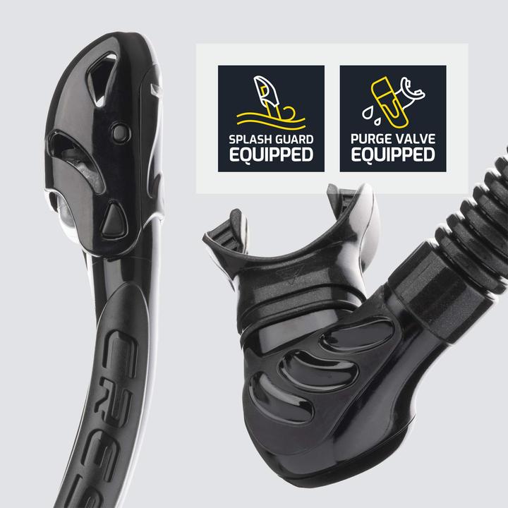 Actual product image Cressi Big Eyes Evolution + Alpha Ultra Dry