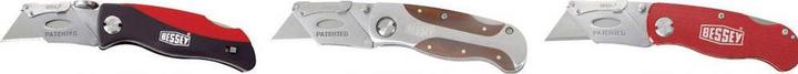 Produktbild Bessey Klingen-Klappmesser mit Aluminiumgriff DBKAH-EU (Cutter)