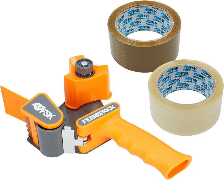 Image du produit FSK Klebebandrolle Orange Handbuch