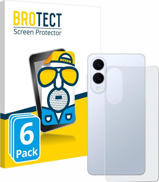 Actual product image BROTECT Protector Anti-Glare (6 Piece, Samsung Galaxy S25 Edge)