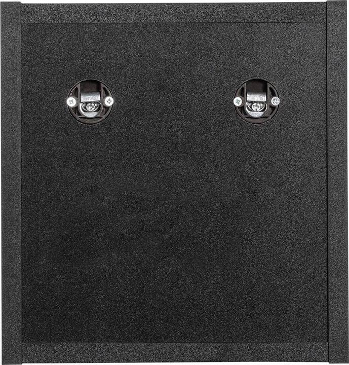 Actual product image En.Casa Bathroom shelf Newport 27x25x21 cm black (27 x 21 x 25 cm)