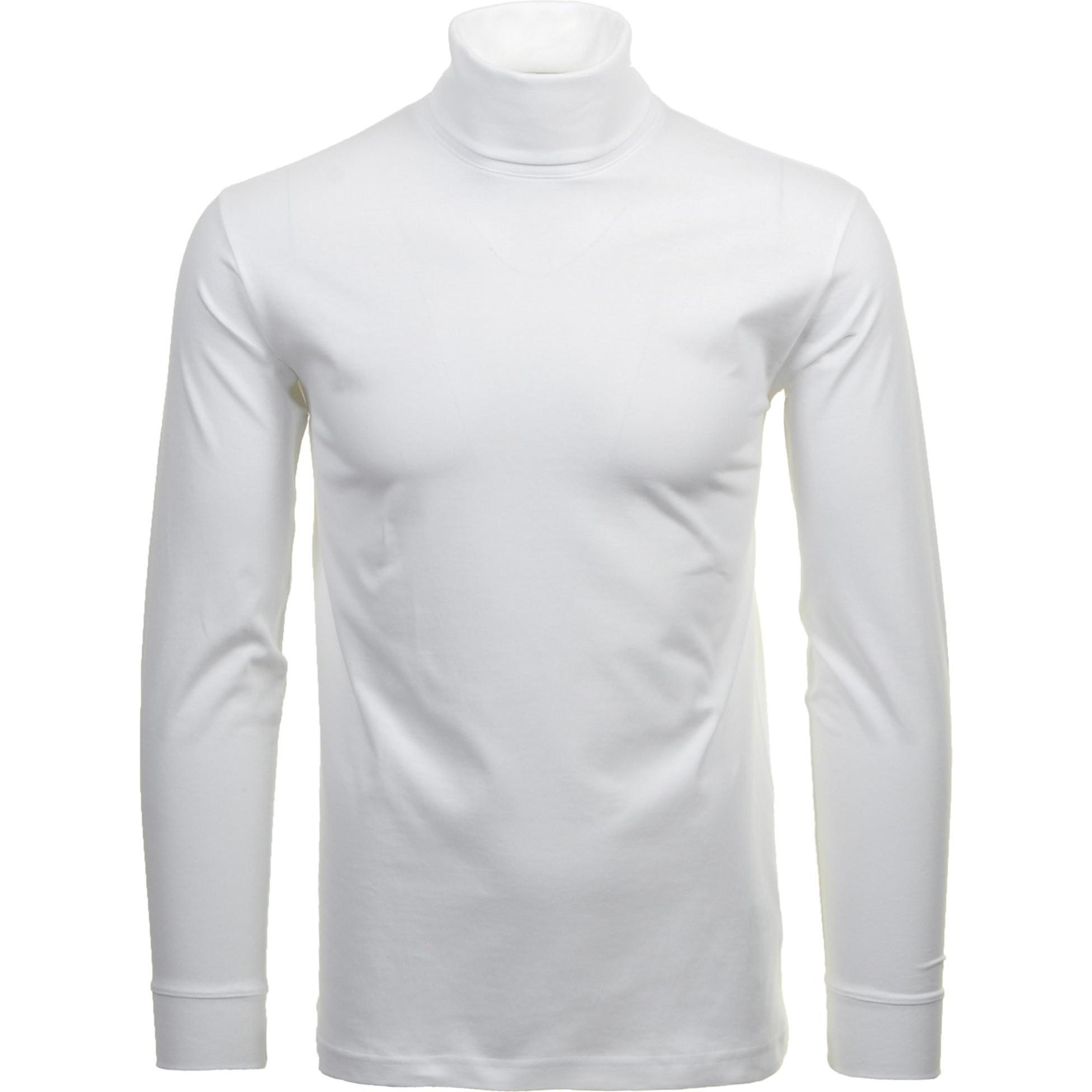 Ragman, Herren, Shirt, Longsleeve Casual Bequem sitzend, Weiss, (XL)