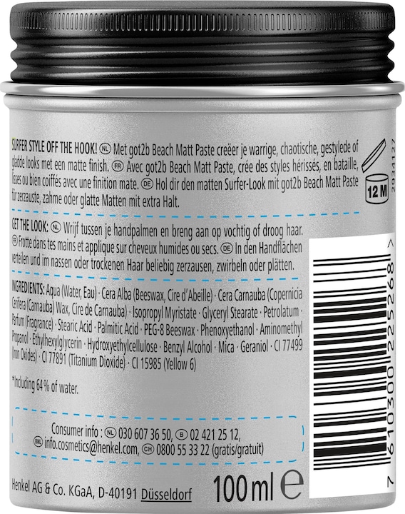 Produktbild Got2b Beach Matt (Haarpaste, 100 ml)