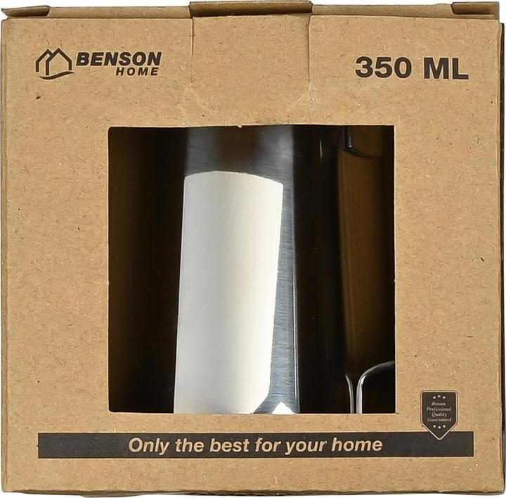 Image du produit Benson Home Pot à lait en acier inoxydable 350ml (0.35 l)