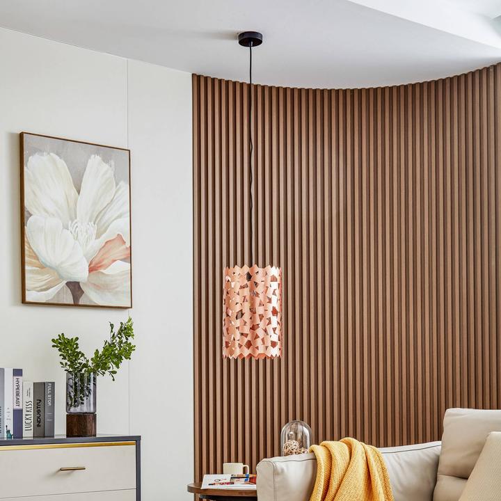 Produktbild Lucande Hängeleuchte Aeloria, kupfer, Ø 25 cm, Eisen, E27 (E27)