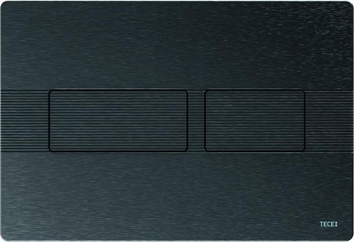 Actual product image TECE WC push plate TECEsolid, stainless steel, for dual flush technology