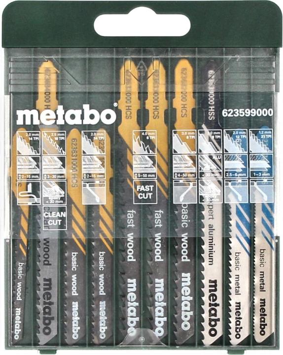 Image du produit Metabo Assortiment de feuilles de couture Promotion en 10 parties