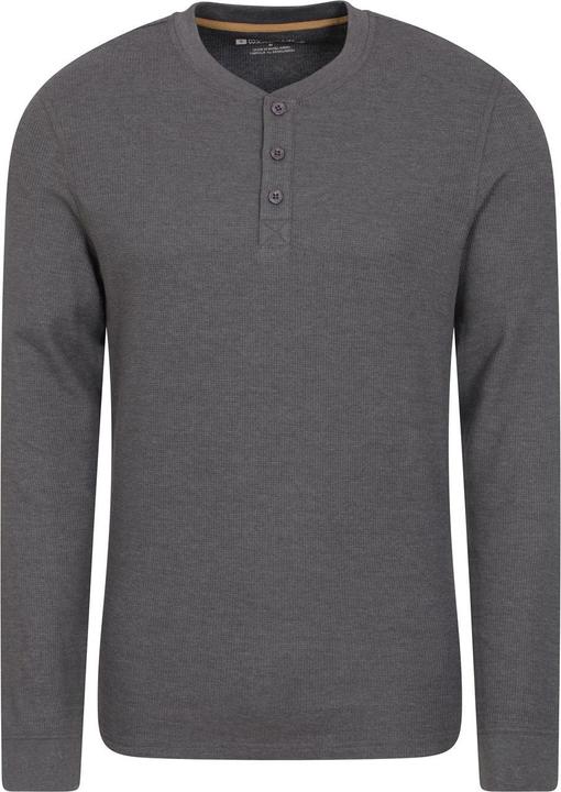 Produktbild Mountain Warehouse Selby Waffel Henley TShirt (L)