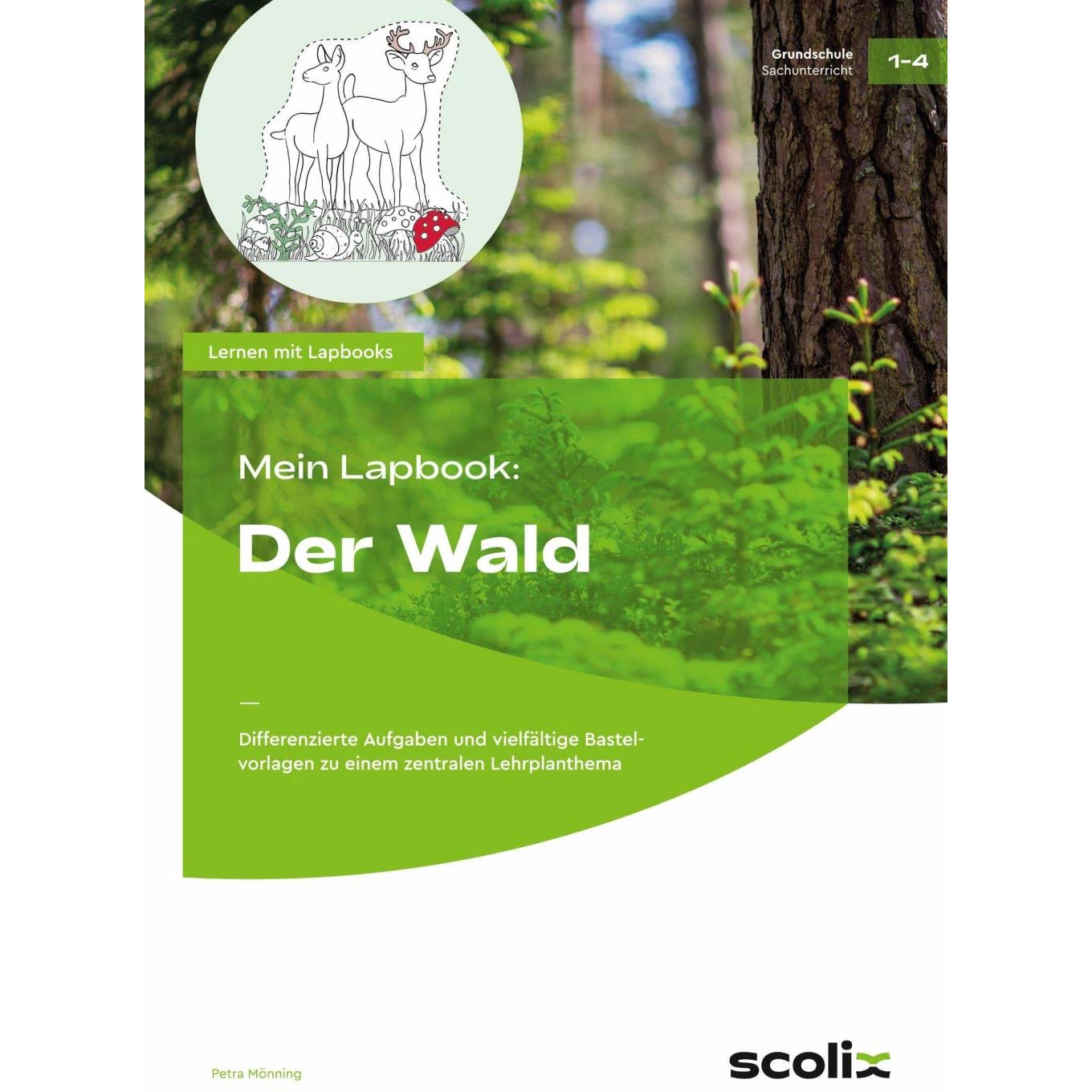 Thumbnail - Mein Lapbook: Der Wald, Schulbücher von Petra Mönning