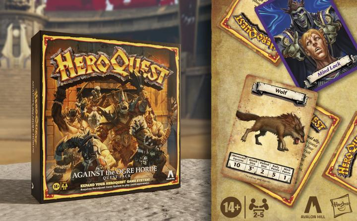 Actual product image Hasbro Heroquest L'Orda Degli Ogre (2 - 5 Players)