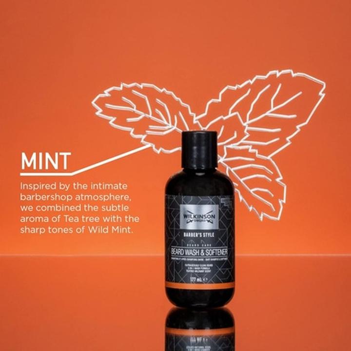 Actual product image Wilkinson Barber's Style Beard Wash and Softener for Men 177ml (177 ml)