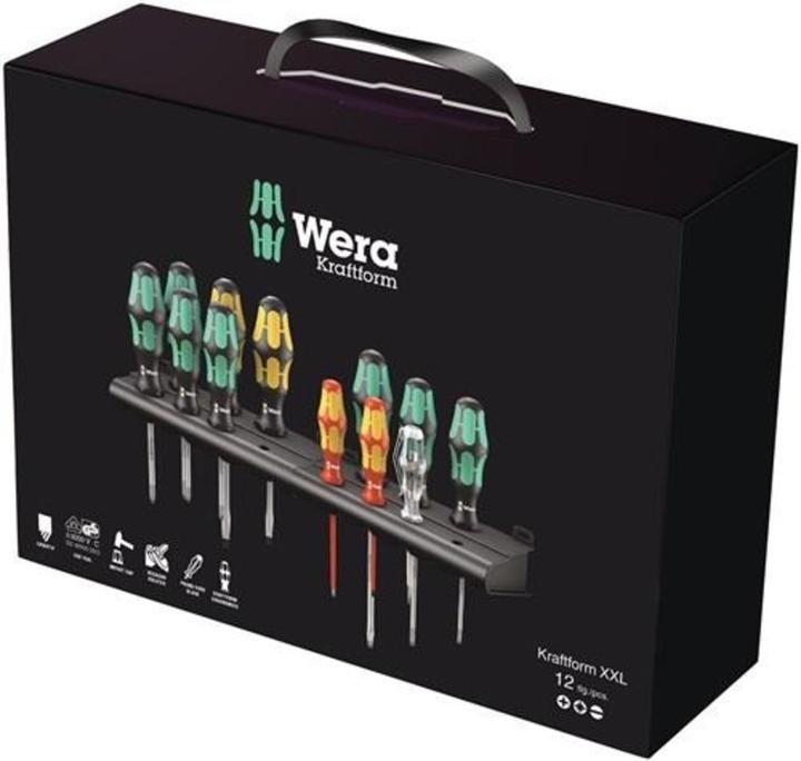 Actual product image Wera Kraftform XXL 2 (Slotted screws, Torx (TX), Pozidriv cross recess (PZ), Phillipps cross recess (PH))