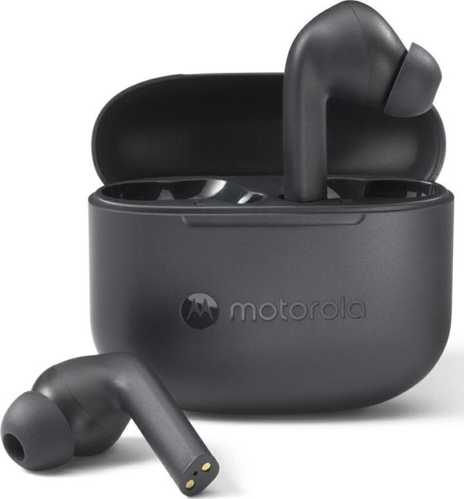 Image du produit Motorola Écouteurs True Wireless | Moto Buds 065 | Microphone intégré | Bluetooth | Moonless Night (5 h, Sans fil)