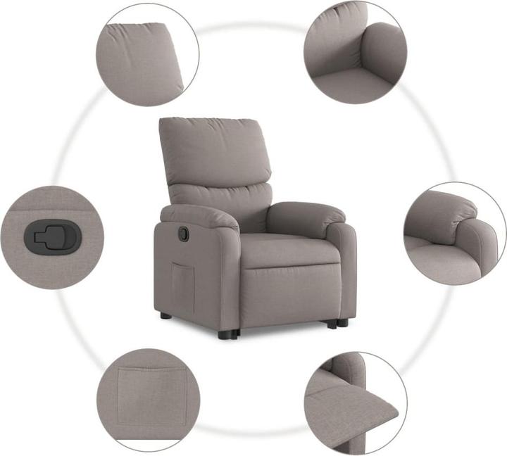 Image du produit vidaXL Relaxsessel mit Aufstehhilfe