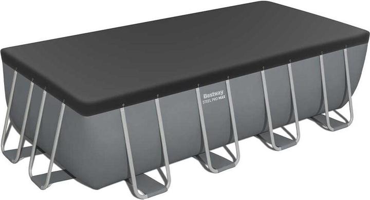 Actual product image Bestway Pool 488x244x122 cm, Stahlrahmenpool, mit Pumpe (488 x 244 x 122 cm)
