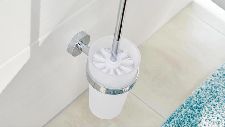 Produktbild tesa SMOOZ WC-Bürstengarnitur inkl. Klebelösung ohne Bohren