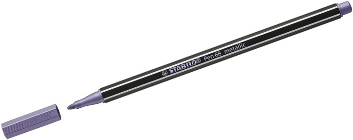 Produktbild STABILO Pen 68 Premium Metallic-Filzstift (Lila, 1 x)