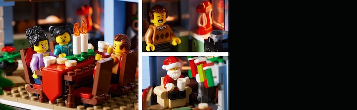 Actual product image LEGO Visit of Santa Claus (10293, LEGO Creator Expert, LEGO Rare Sets)