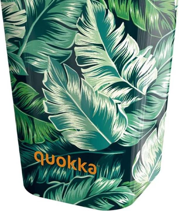 Actual product image Quokka Vaso Cafe Doble Pared - Doppelwandiger Becher 450 ml (Dschungel) (0.45 l)