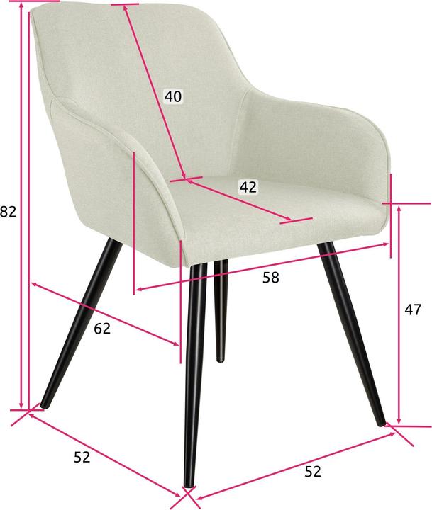 Actual product image tectake Marilyn