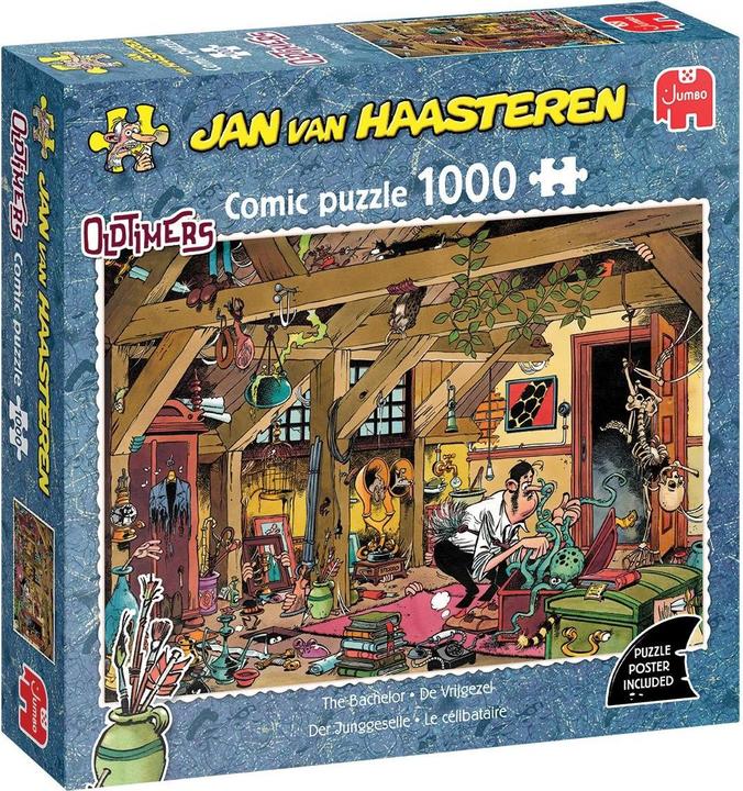 Produktbild Jumbo Jan Van Haasteren Oldtimer Der Junggeselle 1000 St (1000 Teile)