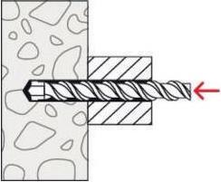 Actual product image Fischer Nail anchor N 8x80/40 S (50 pcs.)