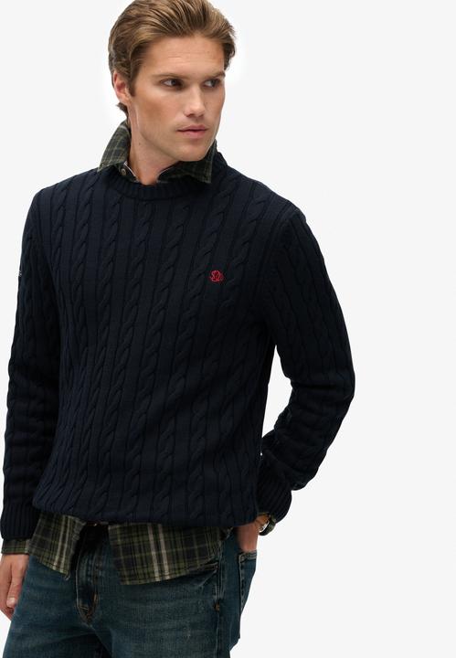 Image du produit Superdry Pull en Coton à Câble (L)