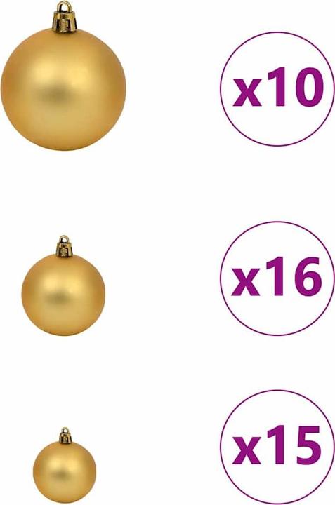 Image du produit vidaXL Weihnachtsbaum Dekoration (150 cm)