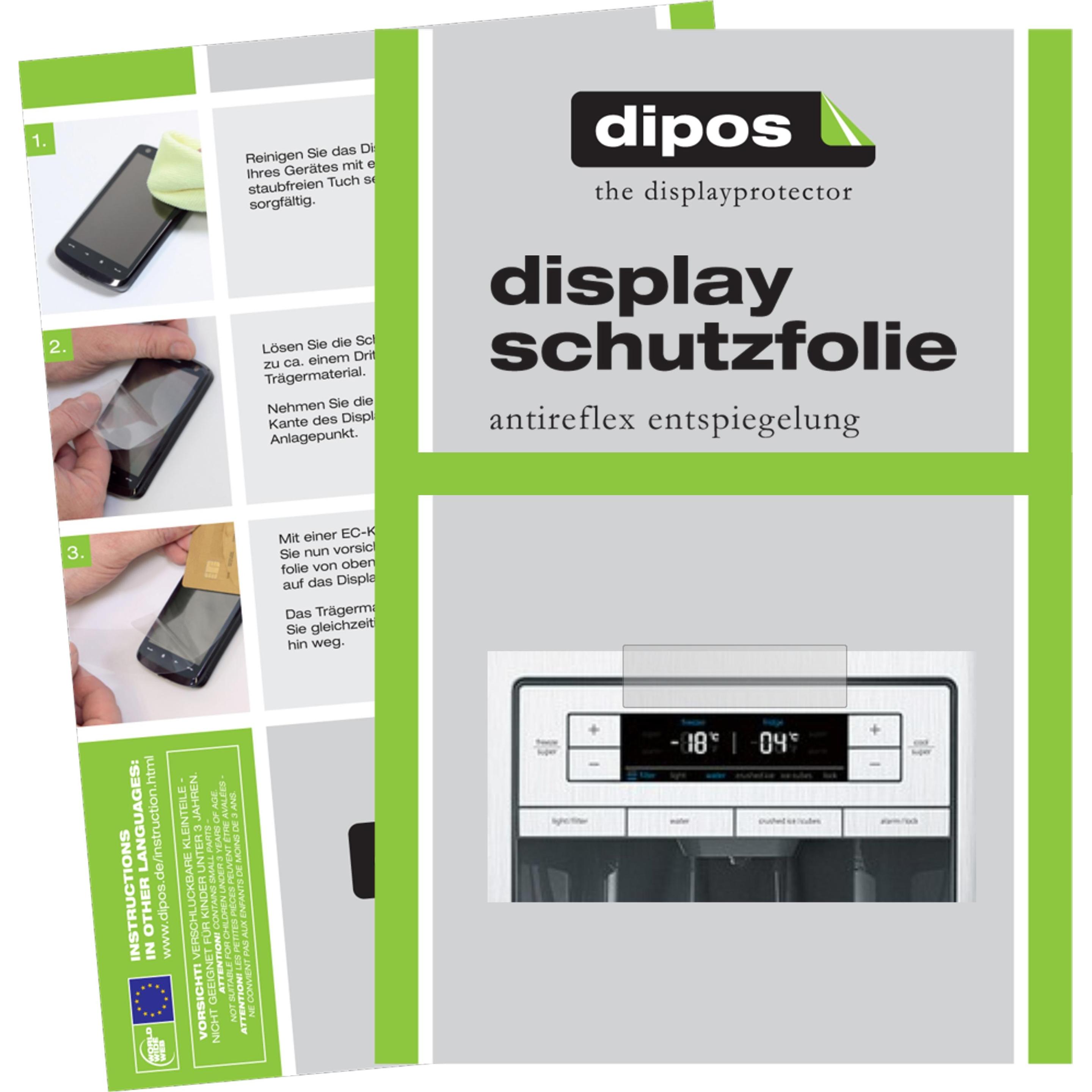 Dipos Displayschutzfolie Antireflex (2 Stück, KA90GAI20 iQ500), Tablet Schutzfolie