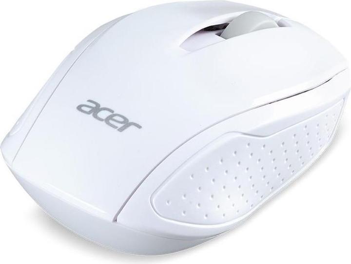 Actual product image Acer Wireless Mouse G69 RF2.4G with Chrome Logo White Retail Pack WWCB (Wireless)