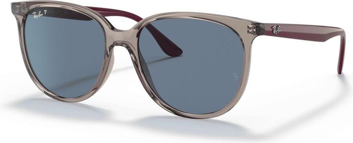 Dunkelblau, Grau transparent