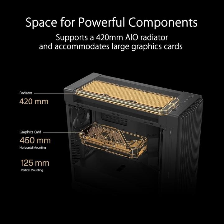 Produktbild ASUS ProArt PA602 (Mini-ITX, mATX, ATX, E-ATX)