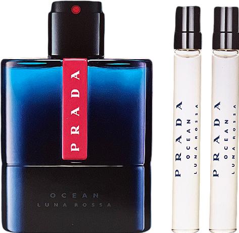 Immagine prodotto Prada Luna Rossa Ocean 100ml Set Eau de Toilette 100ml + 2x Eau de Toilette 10ml (Set di profumi)