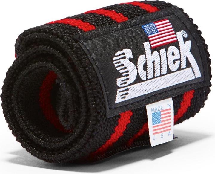 Actual product image Schiek Wrist bandages 1112 BLACK (One size)